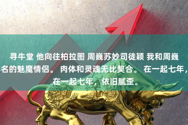 寻牛堂 他向往柏拉图 周巍苏妙司徒颖 我和周巍是圈子里有名的魅魔情侣。 肉体和灵魂无比契合。 在一起七年，依旧腻歪。